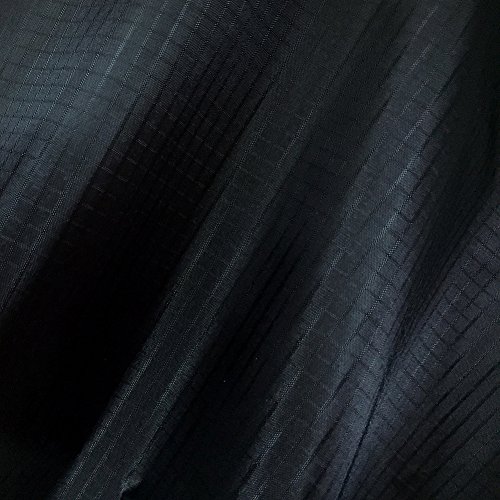 EMMAKITES Black Ripstop Nylon Fabric 60x36WxL 48g Sq M of Wa...