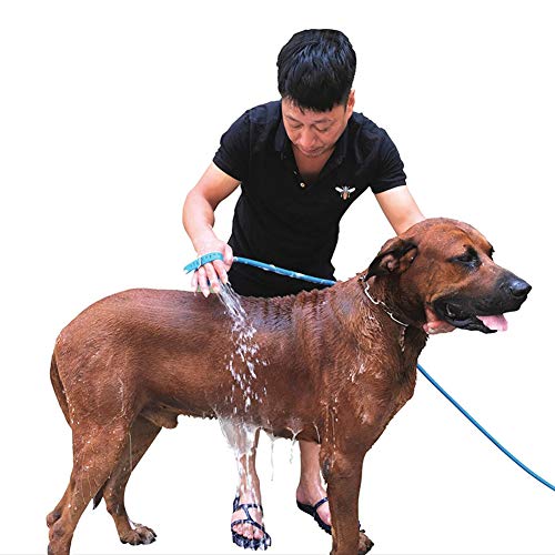 Emoly Pet Shower Kit, 2 in 1 Pet Bathing Tool Shower Sprayer, Adju...
