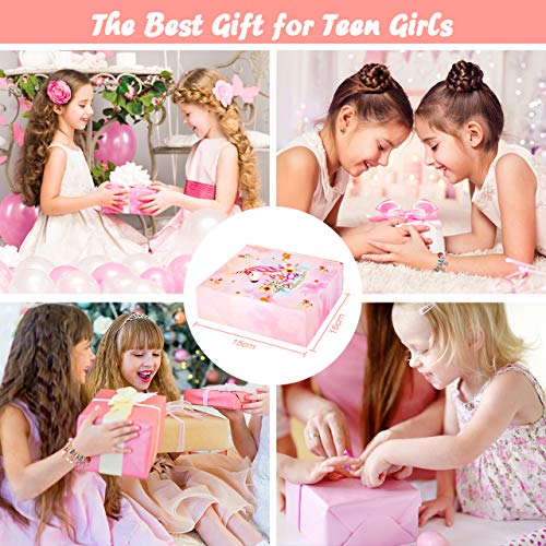 Charm Bracelet Making Kit, Emooqi Jewelry Making Supplies with Bea...