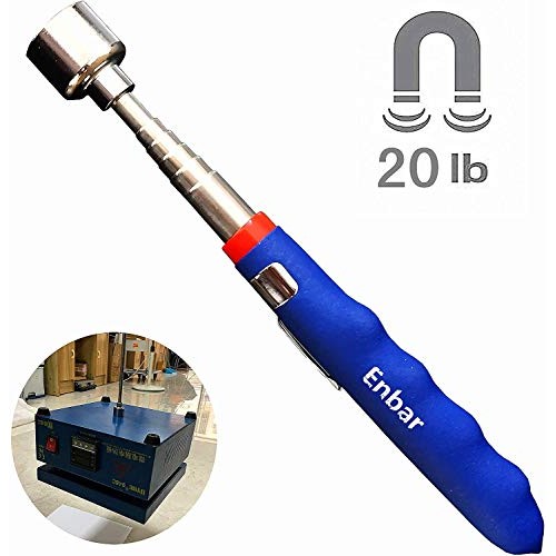 20 lbs Magnetic Telescoping Pick Up Tool for Small Metal Tools Ext...