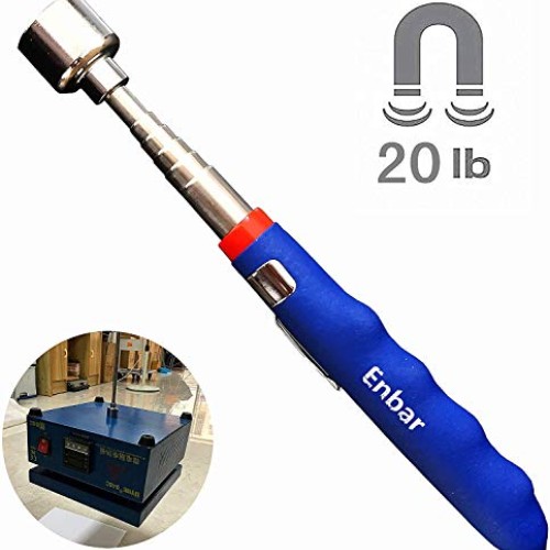 20 lbs Magnetic Telescoping Pick Up Tool for Small Metal Tools Ext...