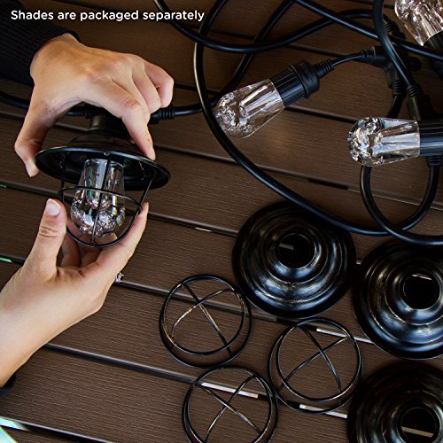 Enbrighten Seasons LED Warm White & Color Changing Café String Lig...