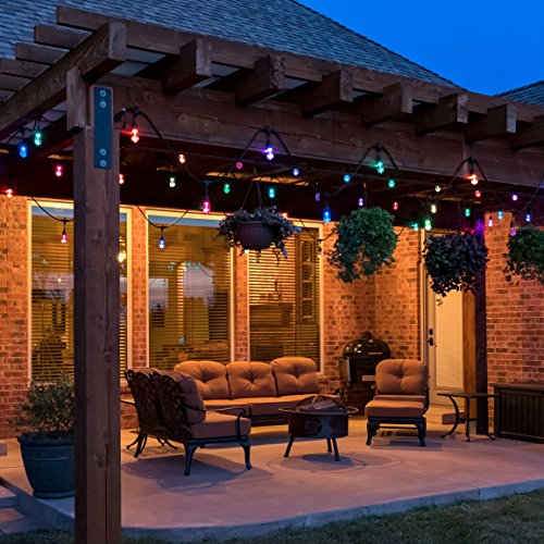 Enbrighten Vintage Seasons LED Warm White & Color Changing Café St...