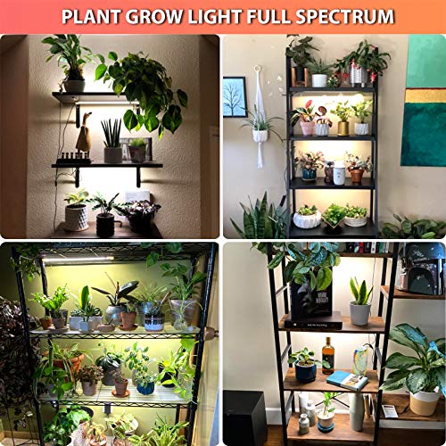 Enfuntins LED Plant Grow Light Strip Full Spectrum, 36W 240 LED, A...