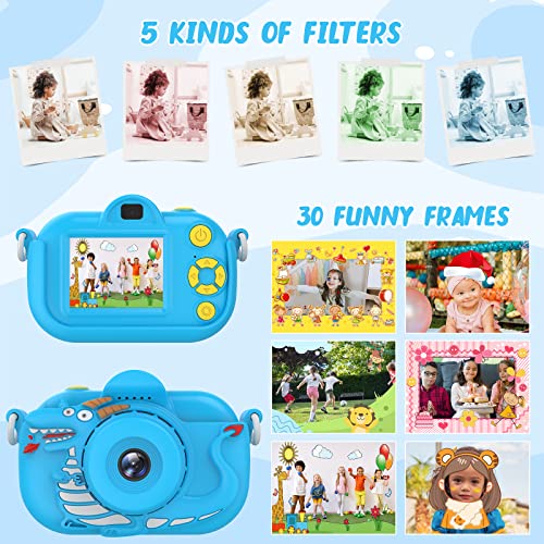 ENGUNS Kids Camera for Boys Age 3-12 Toddlers, 32MP HD Digital Cam...