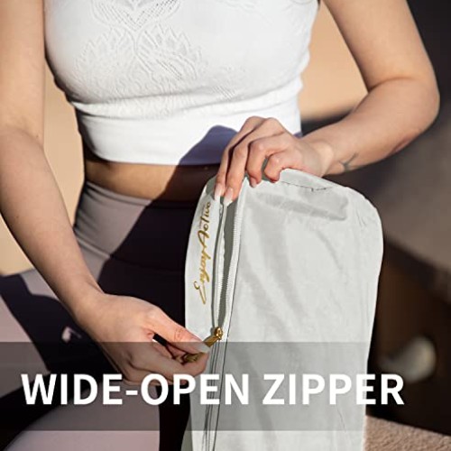 EnjoyActive Yoga Mat Bag | Premium, Waterproof, Multi Pockets, Adj...