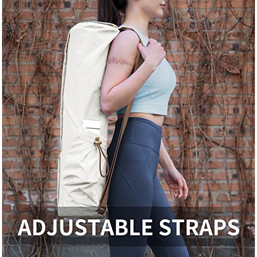 EnjoyActive Yoga Mat Bag | Premium, Waterproof, Multi Pockets, Adj...