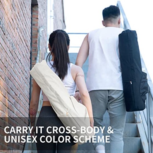 EnjoyActive Yoga Mat Bag | Premium, Waterproof, Multi Pockets, Adj...