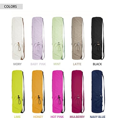 EnjoyActive Yoga Mat Bag | Premium, Waterproof, Multi Pockets, Adj...