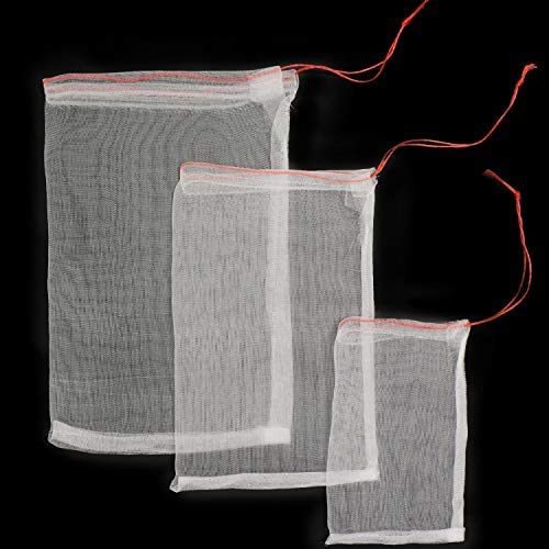 ENPOINT Netting Bags, Garden Fruit Protect Bags 100 Pack 4x6 Inch ...