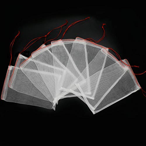 ENPOINT Netting Bags, Garden Fruit Protect Bags 100 Pack 4x6 Inch ...