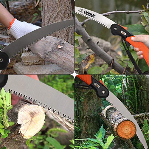 Folding Pruning Saw, ENPOINT Heavy Duty Carbon Steel Folding Hand ...