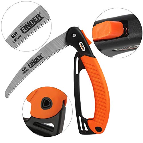 Folding Pruning Saw, ENPOINT Heavy Duty Carbon Steel Folding Hand ...