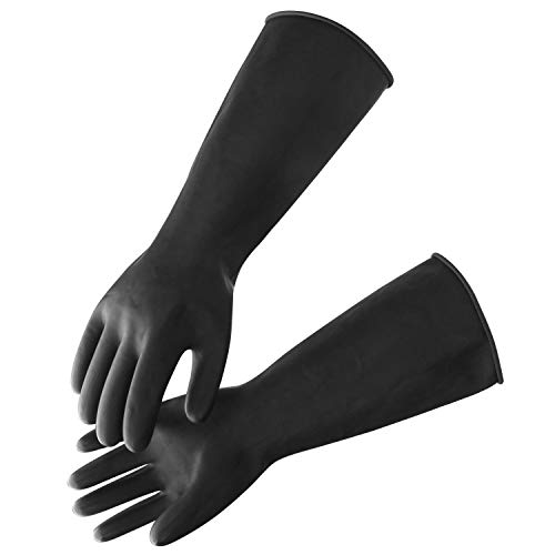 Long Rubber Gloves Heavy Duty, EnPoint Thick Chemical Resistant Gl...