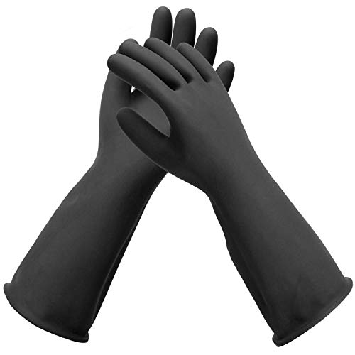 Long Rubber Gloves Heavy Duty, EnPoint Thick Chemical Resistant Gl...