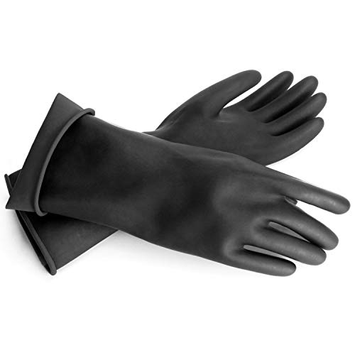 Long Rubber Gloves Heavy Duty, EnPoint Thick Chemical Resistant Gl...