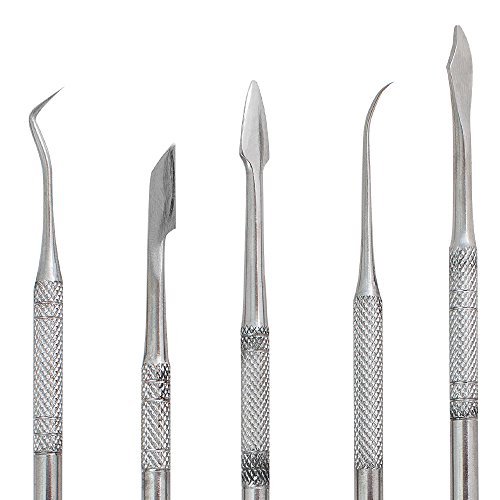 Enshey 10 pcs/set Lab Equipment Wax Carving Tools Set Stainless St...