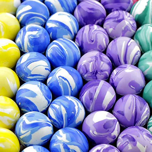 Entervending Bouncy Balls - 100 Pcs Small Bouncing Balls - 1.06 In...