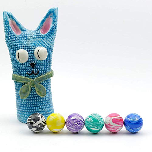 Entervending Bouncy Balls - 100 Pcs Small Bouncing Balls - 1.06 In...