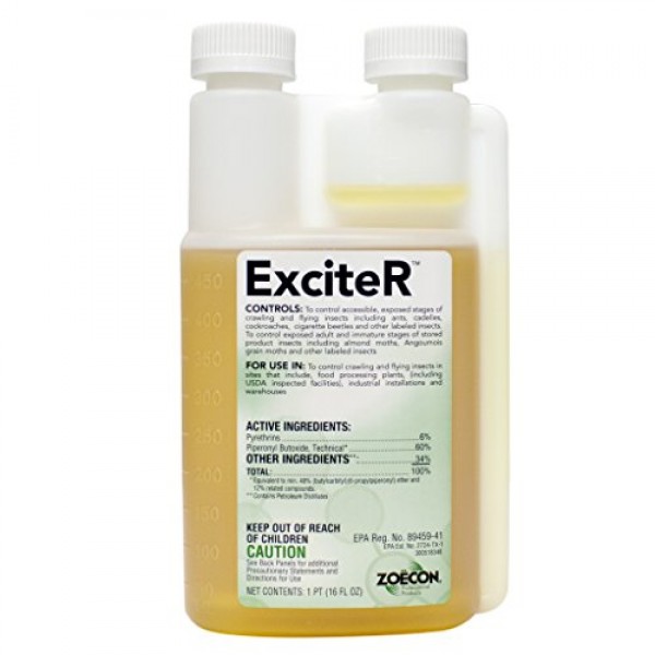 ExciteR 6% Pyrethrin Pest Control Insecticide Concentrate ~~ Kill ...