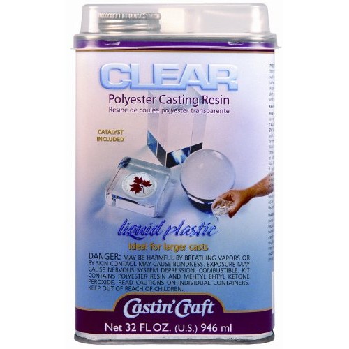 Clear Casting Resin With Catalyst 32 Ounce