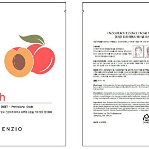 ENZIO - Paraben-Free Korean Collagen Essence Natural Face Facial...