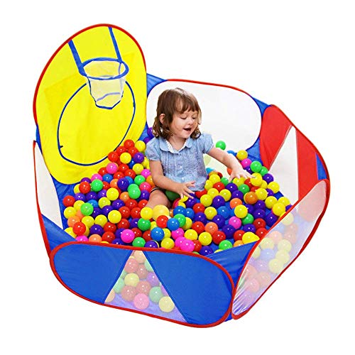 Eocolz Kids Ball Pit Large Pop Up Childrens Ball Pits Tent for Tod...