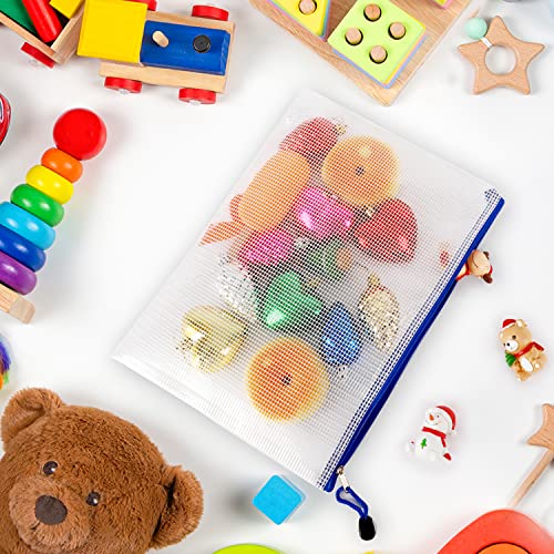 EOOUT 10pcs Mesh Zipper Pouch Bags, Zipper Pouches for Organizing,...