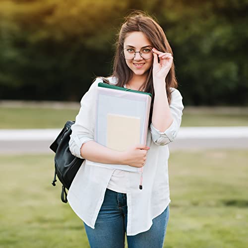 EOOUT 24pcs Mesh Zipper Pouch Zipper Bags, A3 Size 16.7x12.4 Inche...