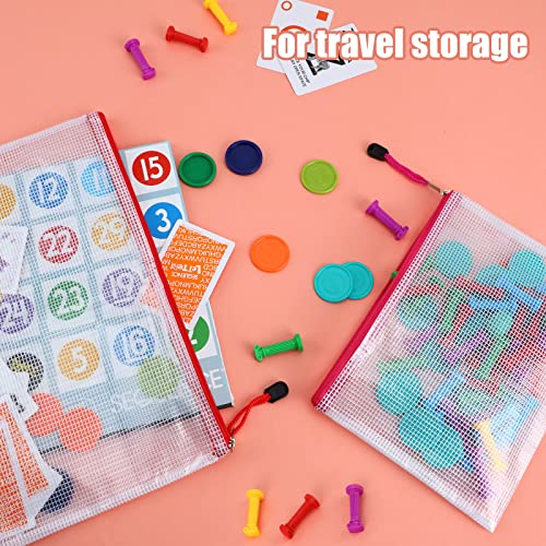 EOOUT 36pcs Mesh Zipper Pouch Bags, 8 Sizes Waterproof Zipper Bags...