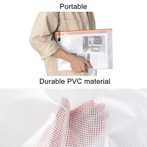 EOOUT 36pcs Mesh Zipper Pouch Puzzle Bags Zipper Bags for Organizi...