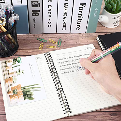 EOOUT 4 Pack Spiral Notebook Journals Notebooks Soft Cover Noteboo...