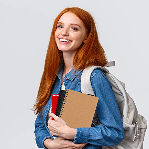 EOOUT 4 Pack Spiral Notebook Journals Notebooks Soft Cover Noteboo...