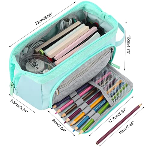 EOOUT Big Capacity Pencil Case Pencil Pouch Pen Bag Large Organize...