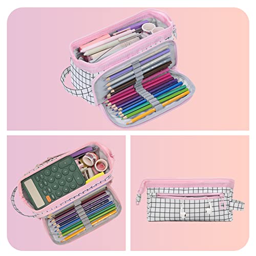 EOOUT Large Capacity Pencil Case Pencil Pouch Box, Big Organized P...