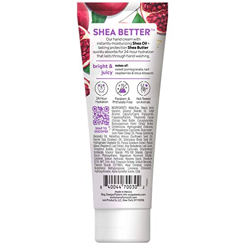 eos Shea Better Hand Cream - Pomegranate Raspberry, Natural Shea B...