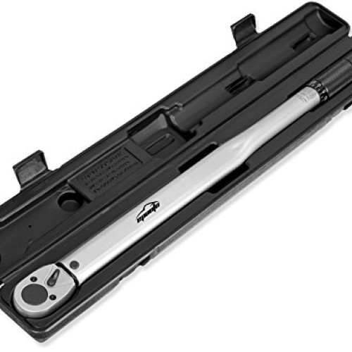 EPAuto 1/2-Inch Drive Click Torque Wrench 25-250 ft.-lb. / 33.9-3...
