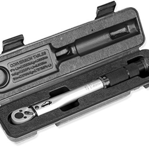 EPAuto 1/4-Inch Drive Click Torque Wrench 20-200 in.-lb. / 2.26~2...