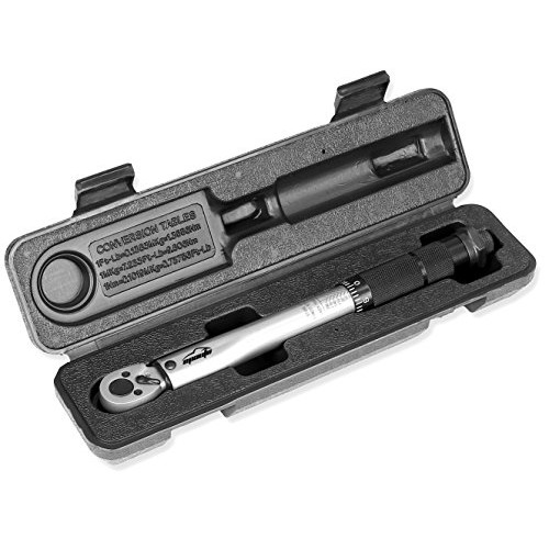 EPAuto 1/4-Inch Drive Click Torque Wrench 20-200 in.-lb. / 2.26~2...