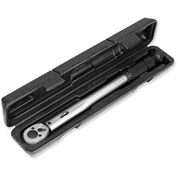 3/8-Inch Drive Click Torque Wrench 10-80 Feet Pound 