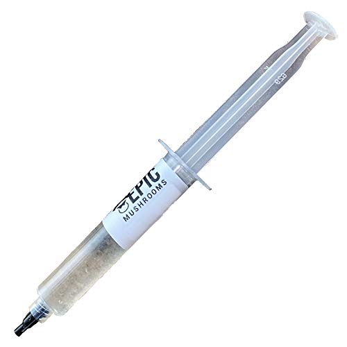 Epic Mushrooms: Lab-Grade Liquid Culture Syringe Shiitake / Lenti...