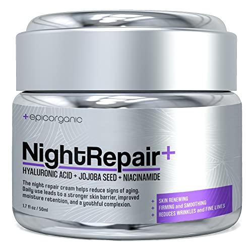Epic Organic Night Repair | Anti Wrinkle Night Cream for Women | A...