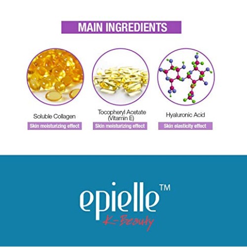 Epielle Collagen Facial Cleansing Tissues, 60ct 1 Pack