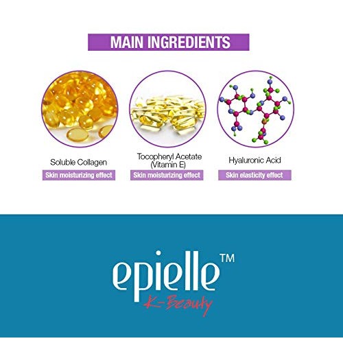 Epielle Collagen Facial Cleansing Tissues, 60ct 1 Pack