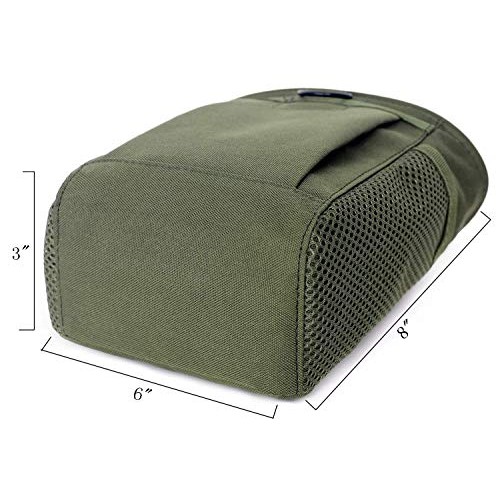 Tactical Molle Drawstring Magazine Dump Pouch, Adjustable Military...