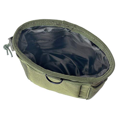 Tactical Molle Drawstring Magazine Dump Pouch, Adjustable Military...