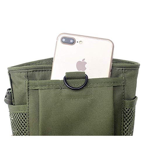 Tactical Molle Drawstring Magazine Dump Pouch, Adjustable Military...