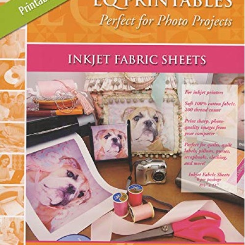 EQ Printables Inkjet Fabric Sheets