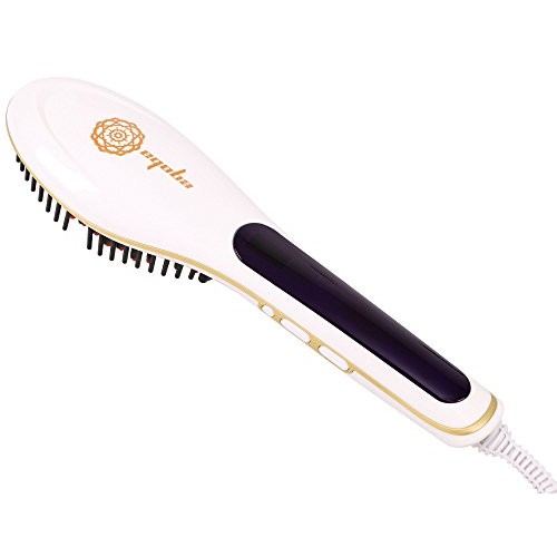 Eqoba Digital Hair Straightener Anti-Static Ceramic Heating Detang...