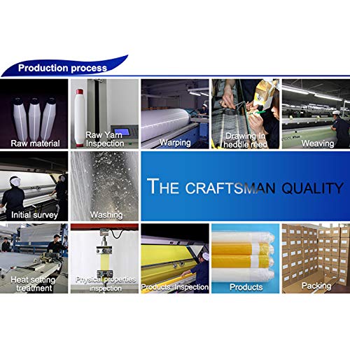 110 Mesh 3 Yards 50Inches1.27m Width Silk Screen Printing Fabric...
